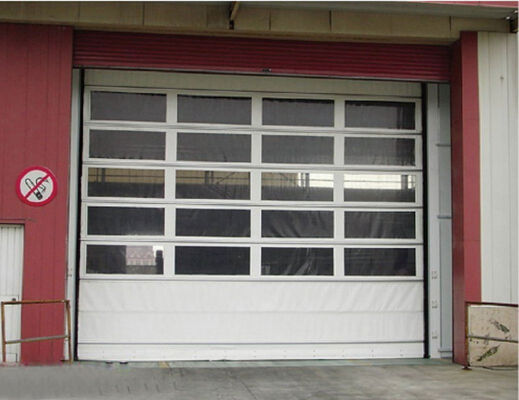 High Speed Roller Shutter Door with Fire Proofing Adjustable Speed and Customized Stainless Steel for Industrial Use