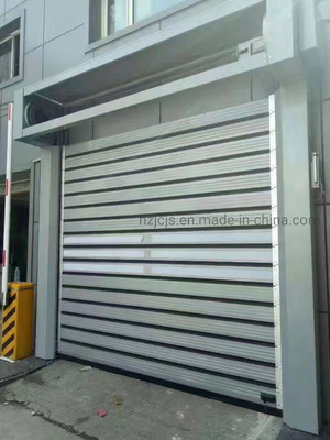 خطية باب لوحة الألومنيوم سبائك سريع لفة حتى والشاشة حلزونية أمن باب المرآب