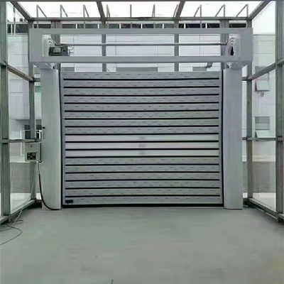 300.000kg الوزن الإجمالي سبائك الألومنيوم سريع التدحرج الباب الأمني المداري للمستودع